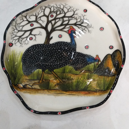 pottery GF plate