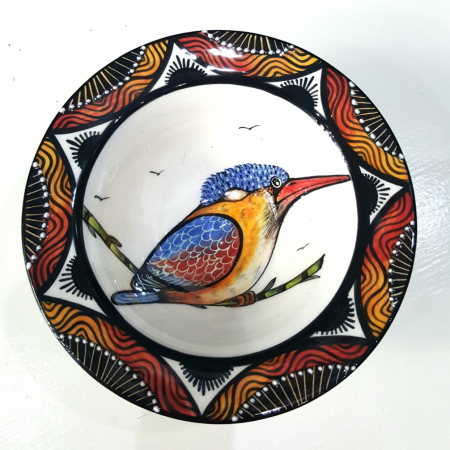 pottery KF rim bowl