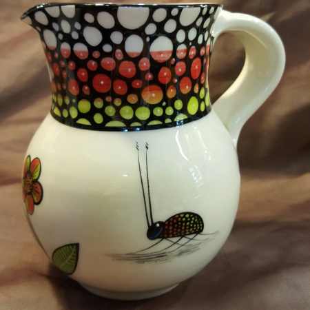 pottery LB jug chunky