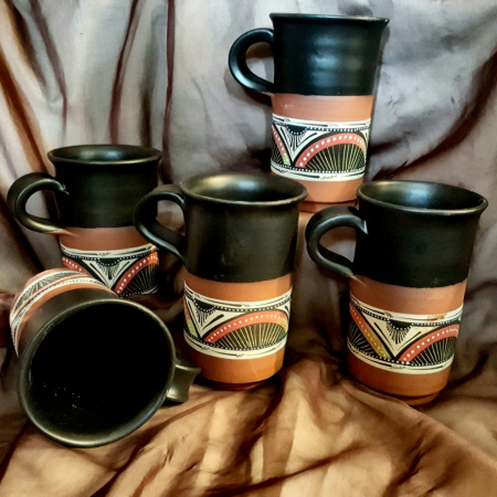 pottery coffee set wm tc blk