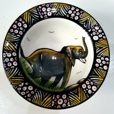 pottery eli rim bowl