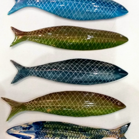 pottery fish for wall ass
