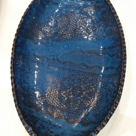pottery oval tex. tc bowl